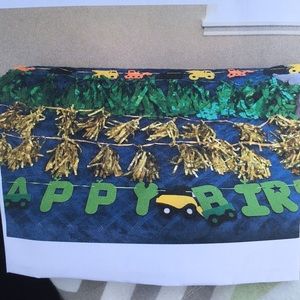 Tractor/John Deer Theme Party banners